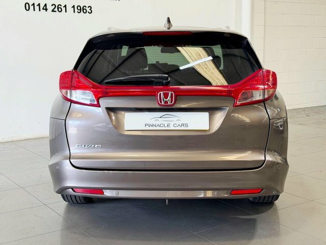 Honda Civic 2015 1.6 I-dtec Sr Tourer Euro 5 Ss Brown #6