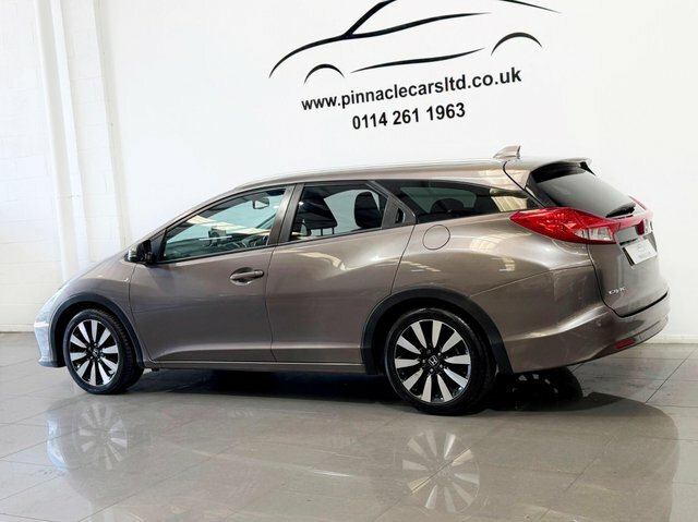 Honda Civic 2015 1.6 I-dtec Sr Tourer Euro 5 Ss Brown #5