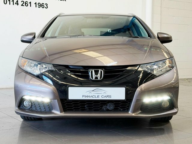 Honda Civic 2015 1.6 I-dtec Sr Tourer Euro 5 Ss Brown #2