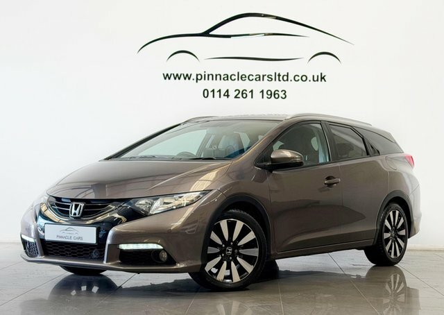 Honda Civic 2015 1.6 I-dtec Sr Tourer Euro 5 Ss Brown