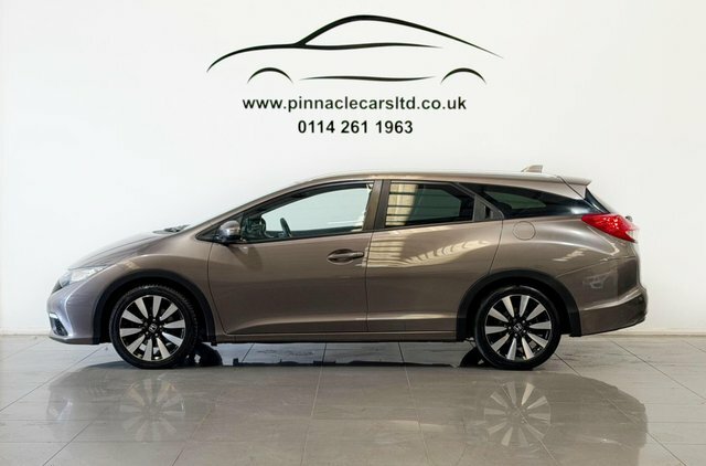 Honda Civic 2015 1.6 I-dtec Sr Tourer Euro 5 Ss Brown #4