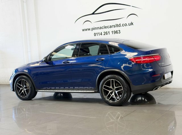 Mercedes-Benz GLC Class 2018 2.1 Glc250d Amg Line Premium Coupe G-tronic Blue #6