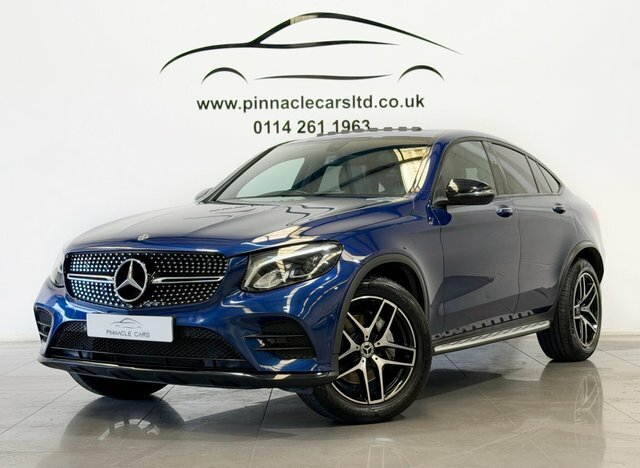 Mercedes-Benz GLC Class 2018 2.1 Glc250d Amg Line Premium Coupe G-tronic Blue
