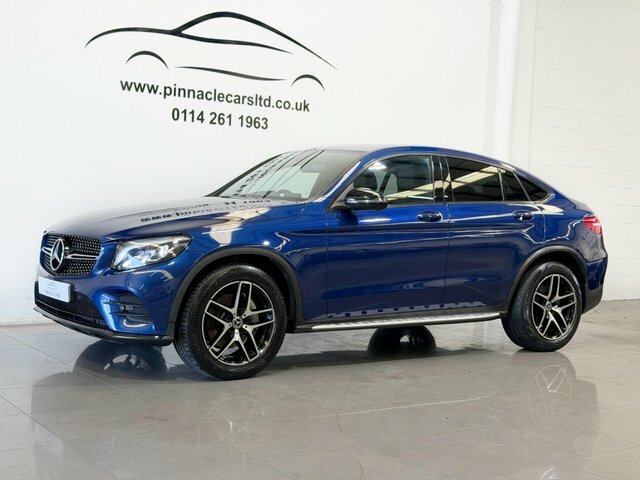 Mercedes-Benz GLC Class 2018 2.1 Glc250d Amg Line Premium Coupe G-tronic Blue #5