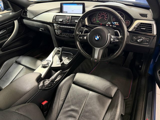 BMW 4 Series 2019 2.0 420D M Sport Euro 6 Ss Blue #4