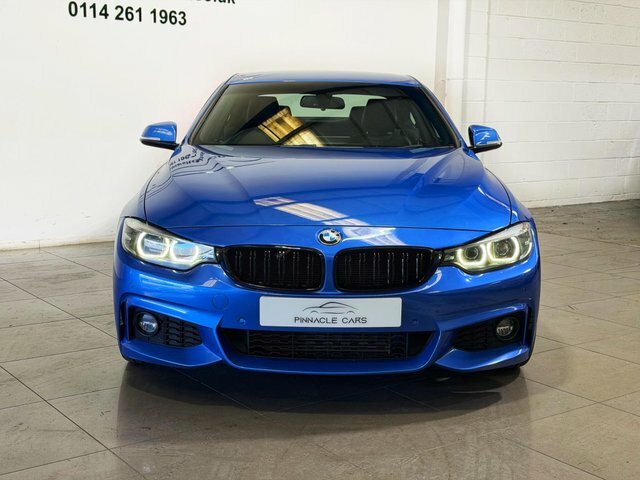 BMW 4 Series 2019 2.0 420D M Sport Euro 6 Ss Blue #2