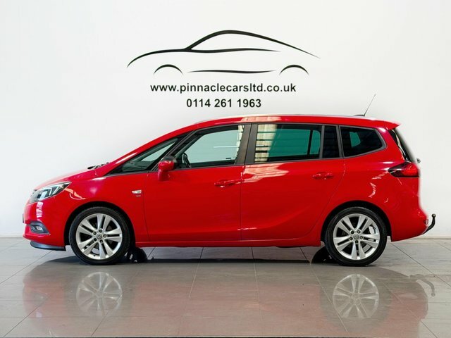 Vauxhall Zafira Tourer 2017 1.4I Turbo Sri Euro 6 Red #6