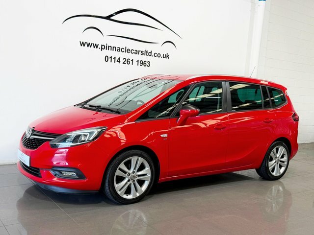 Vauxhall Zafira Tourer 2017 1.4I Turbo Sri Euro 6 Red #5