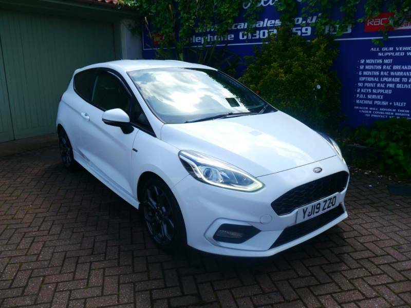 Ford Fiesta 1.0 Ecoboost St-line - 2019 19 White