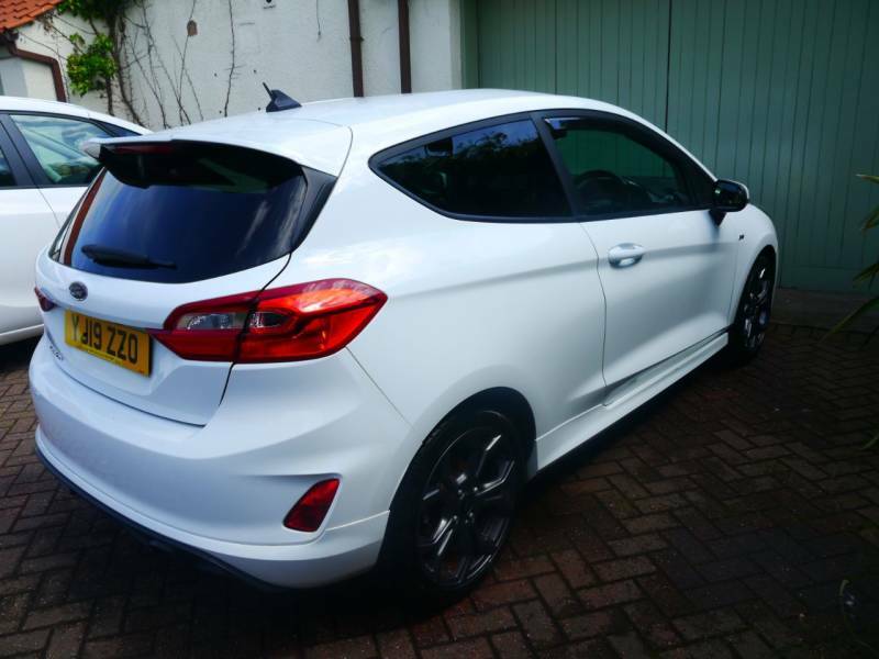 Ford Fiesta 1.0 Ecoboost St-line - 2019 19 White #6