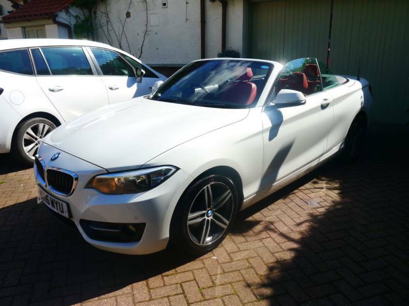 BMW 2 Series 218I Sport Step White #3