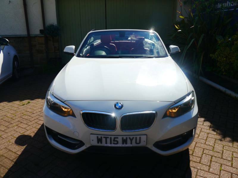 BMW 2 Series 218I Sport Step White #2