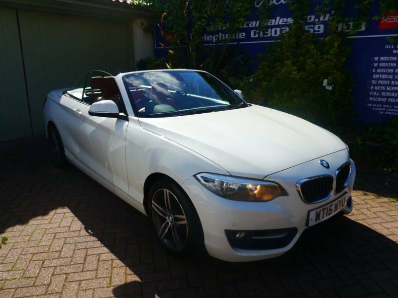 BMW 2 Series 218I Sport Step White