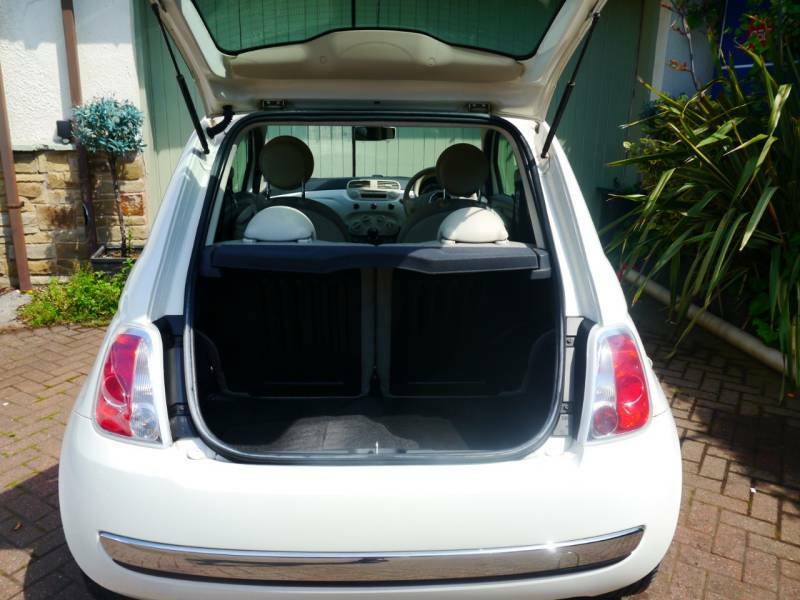Fiat 500 1.2 Lounge Low Mileage White #6