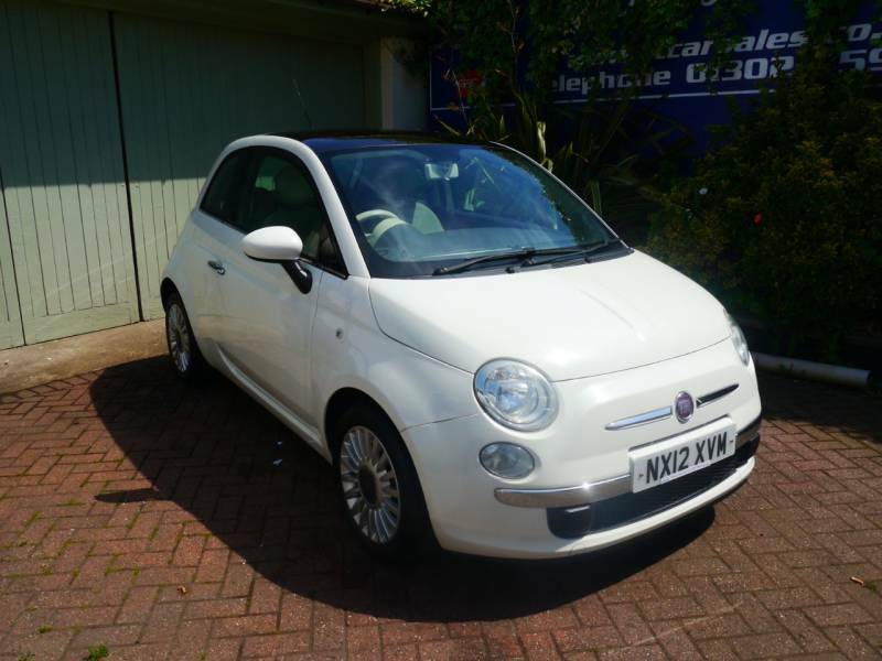 Fiat 500 1.2 Lounge Low Mileage White