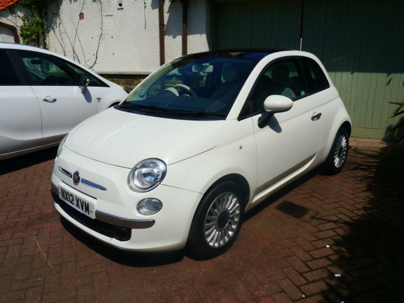 Fiat 500 1.2 Lounge Low Mileage White #3