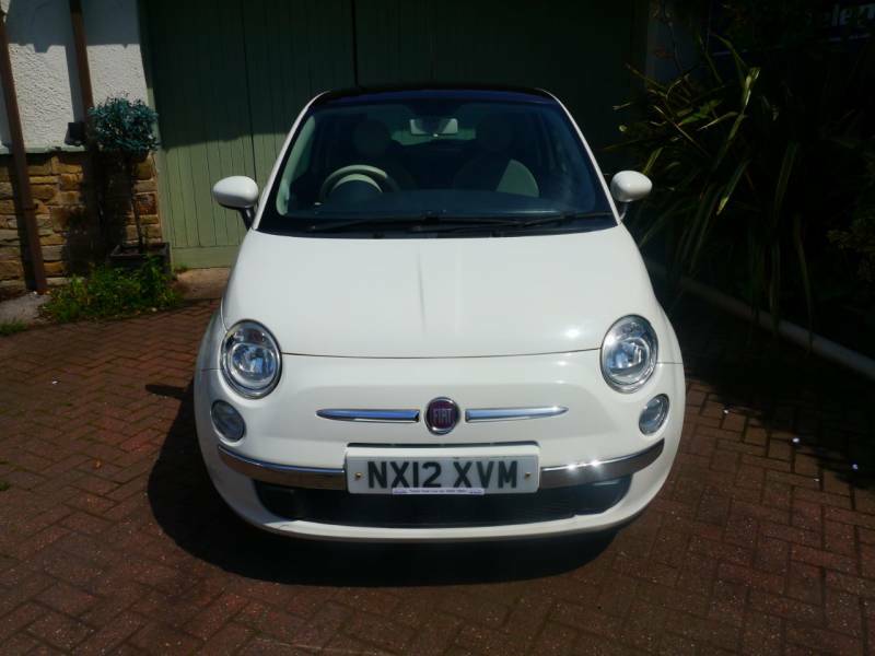 Fiat 500 1.2 Lounge Low Mileage White #2