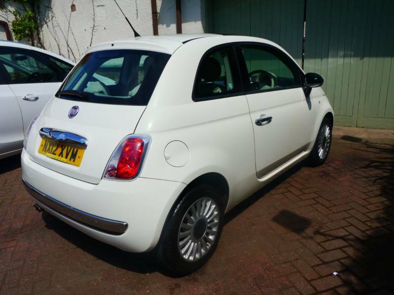 Fiat 500 1.2 Lounge Low Mileage White #5
