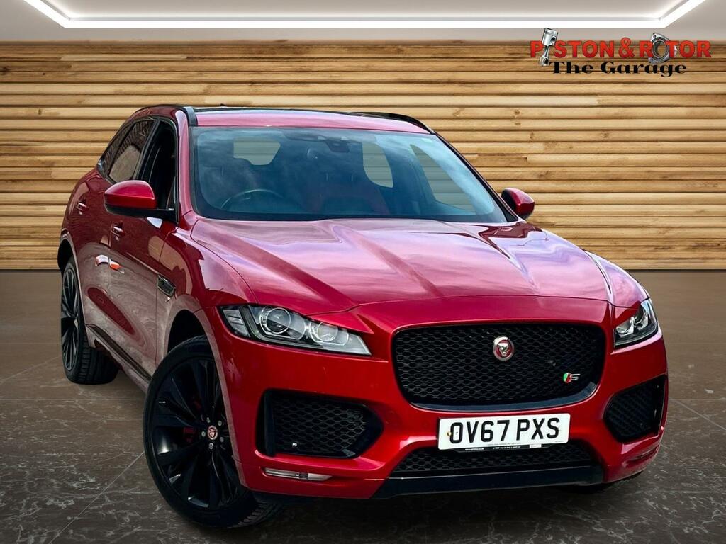 Jaguar F-Pace S Red