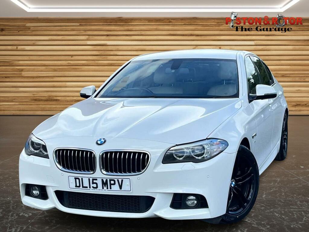 BMW 5 Series 2.0 520D M Sport Euro 6 Ss DL15MPV White #3