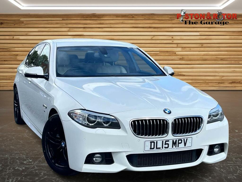 BMW 5 Series 2.0 520D M Sport Euro 6 Ss DL15MPV White