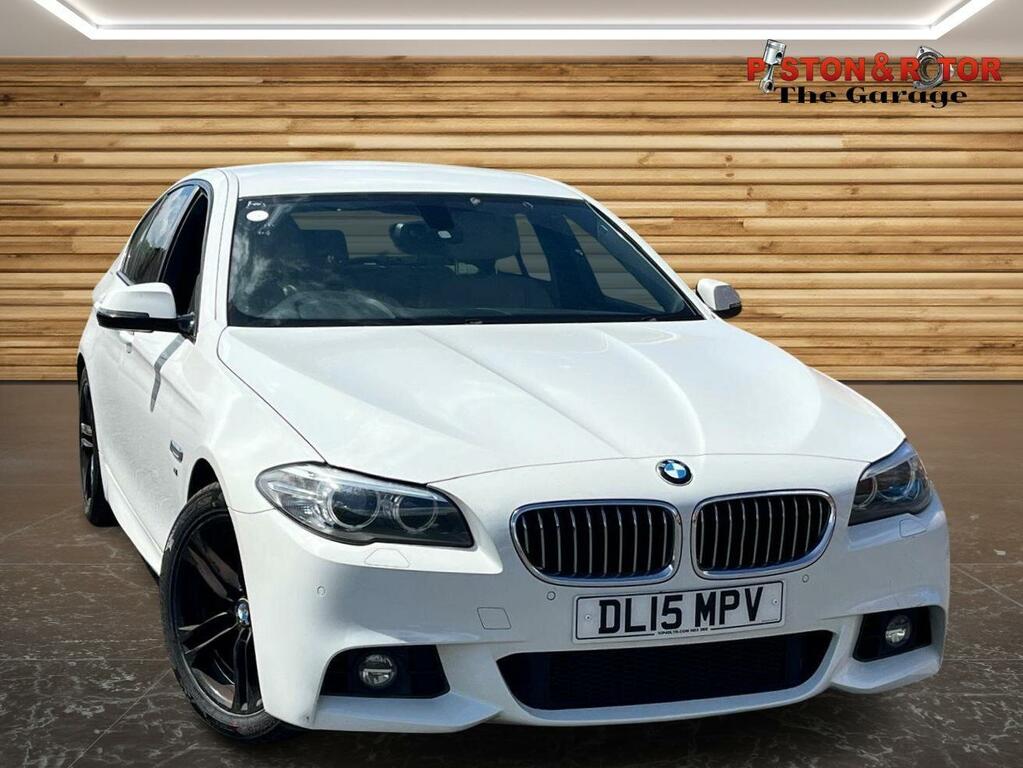 BMW 5 Series M Sport White