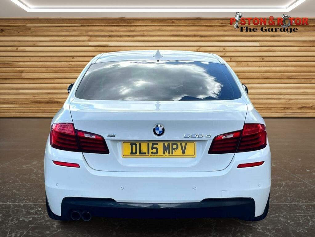 BMW 5 Series 2.0 520D M Sport Euro 6 Ss DL15MPV White #6