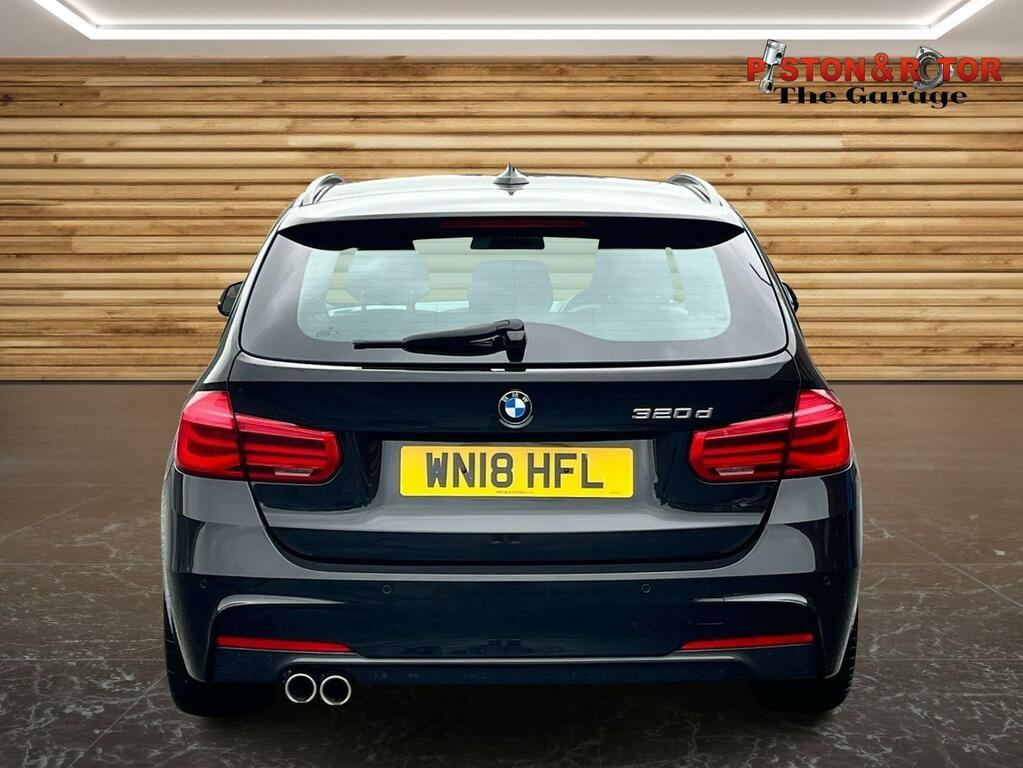 BMW 3 Series 2.0 320D M Sport Touring Euro 6 Ss WN18HFL Black #6