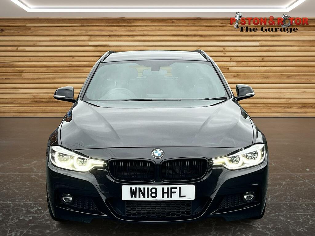 BMW 3 Series 2.0 320D M Sport Touring Euro 6 Ss WN18HFL Black #2