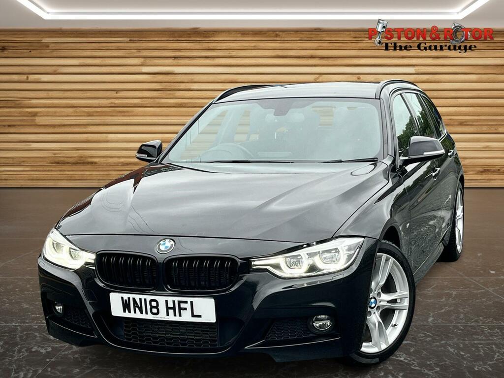 BMW 3 Series 2.0 320D M Sport Touring Euro 6 Ss WN18HFL Black #3