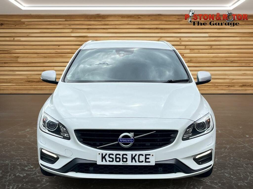 Volvo V60 2.0 D3 R-design Lux Nav Euro 6 Ss White #2
