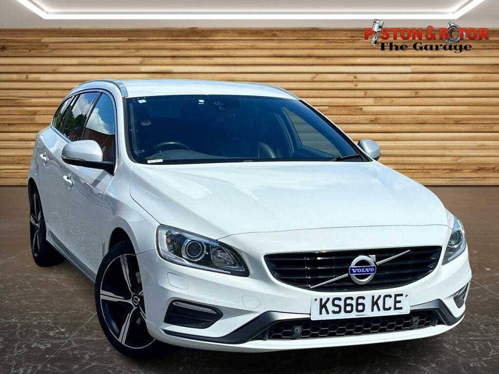 Volvo V60 R-design Lux Nav White