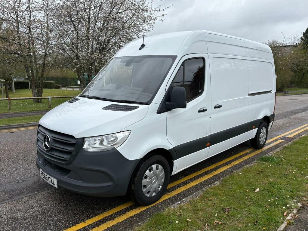 Mercedes-Benz Sprinter 2.1 314 Cdi Fwd L2 H2 Euro 6 White #2