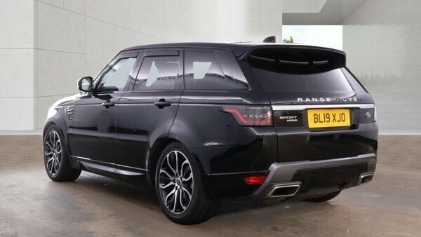 Land Rover Range Rover Sport Sd V6 Hse Suv BL19XJO Black #5