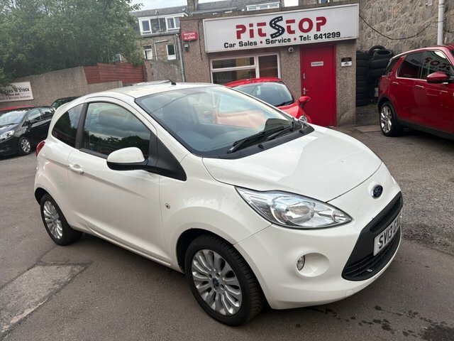 Ford KA Zetec Hatchback White