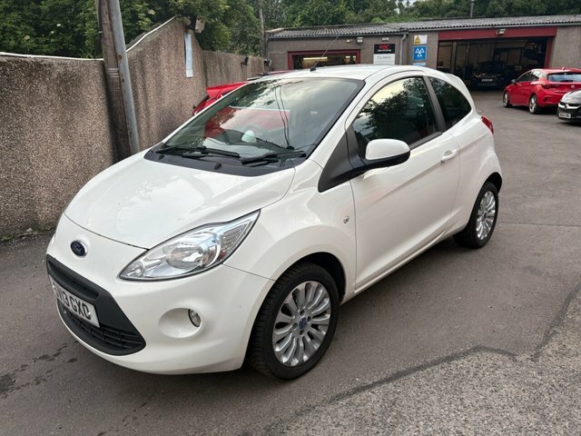 Ford KA Zetec Hatchback White #2