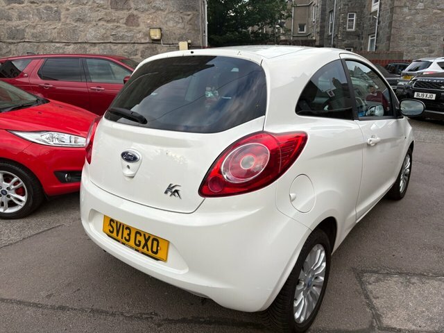 Ford KA Zetec Hatchback White #5