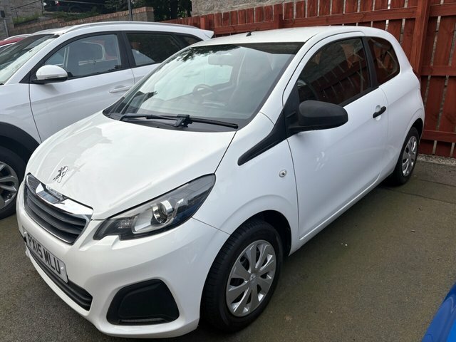 Peugeot 108 Vti Access Hatchback White #4