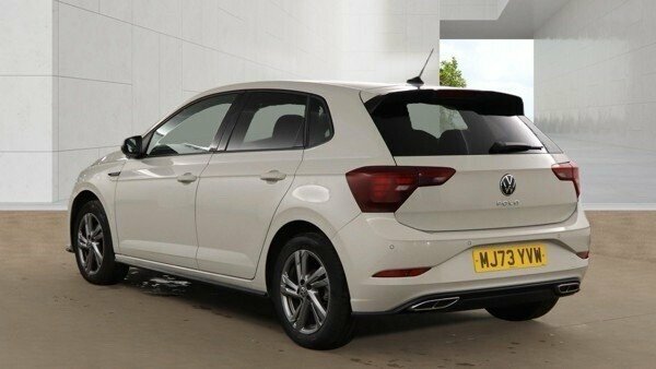 Volkswagen Polo Tsi R-line Hatchback Grey #4