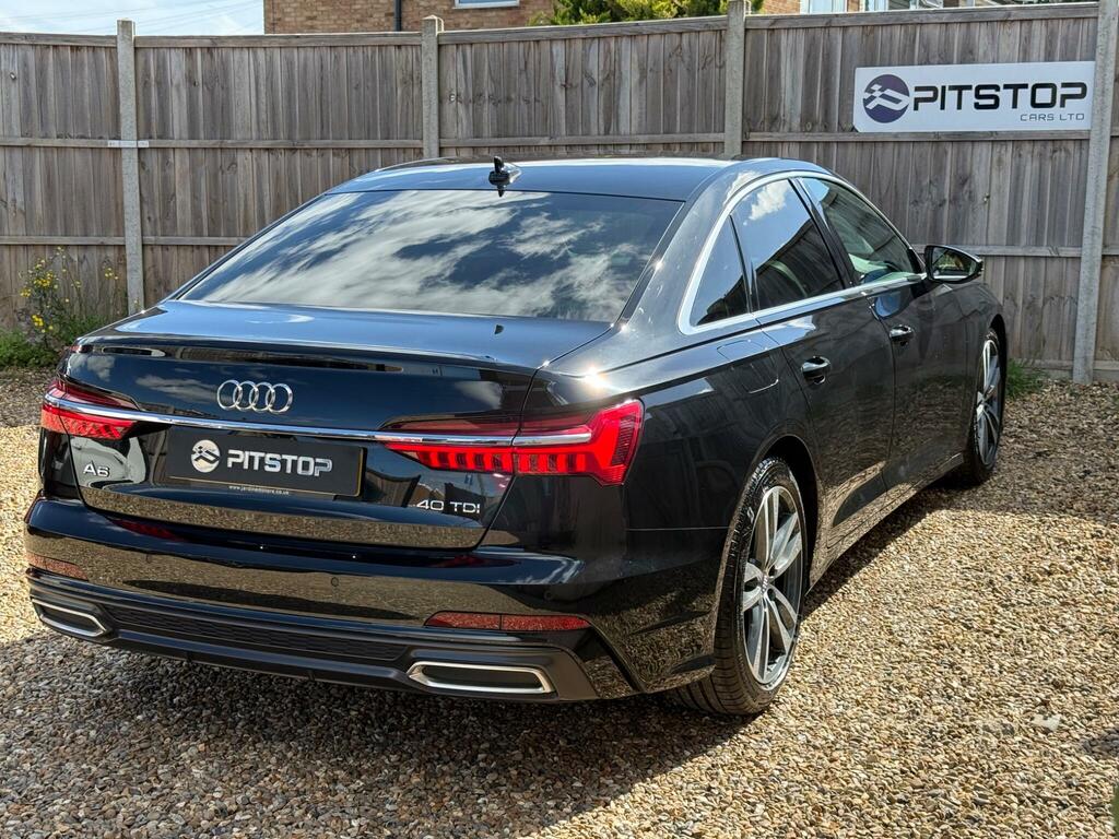Audi A6 Saloon S Line Black #4