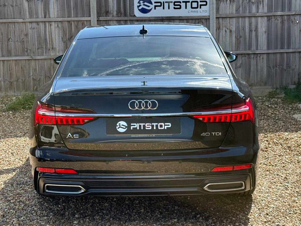 Audi A6 Saloon S Line Black #6
