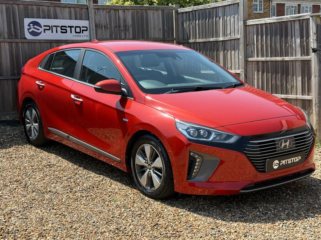 Hyundai Ioniq Premium Se Orange #4