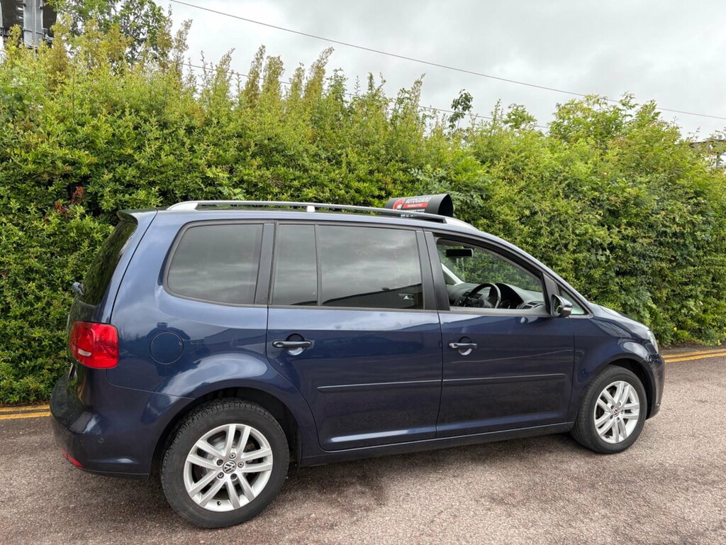 Volkswagen Touran 1.6 Tdi Se Euro 5 Blue #5