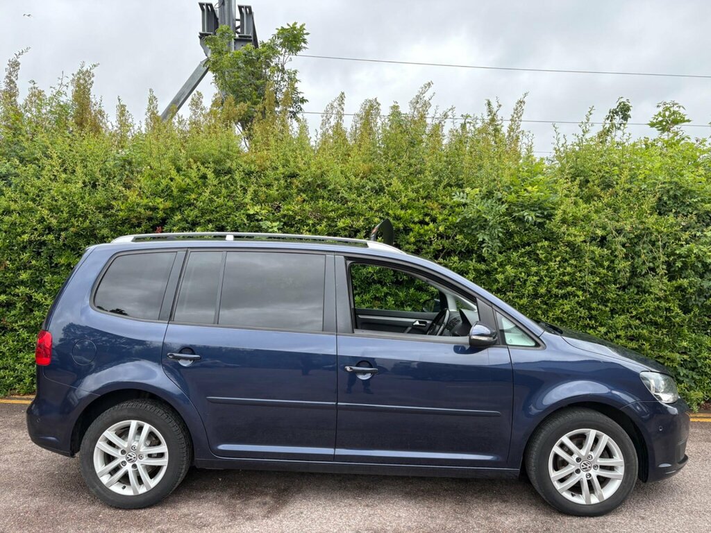 Volkswagen Touran 1.6 Tdi Se Euro 5 Blue #6