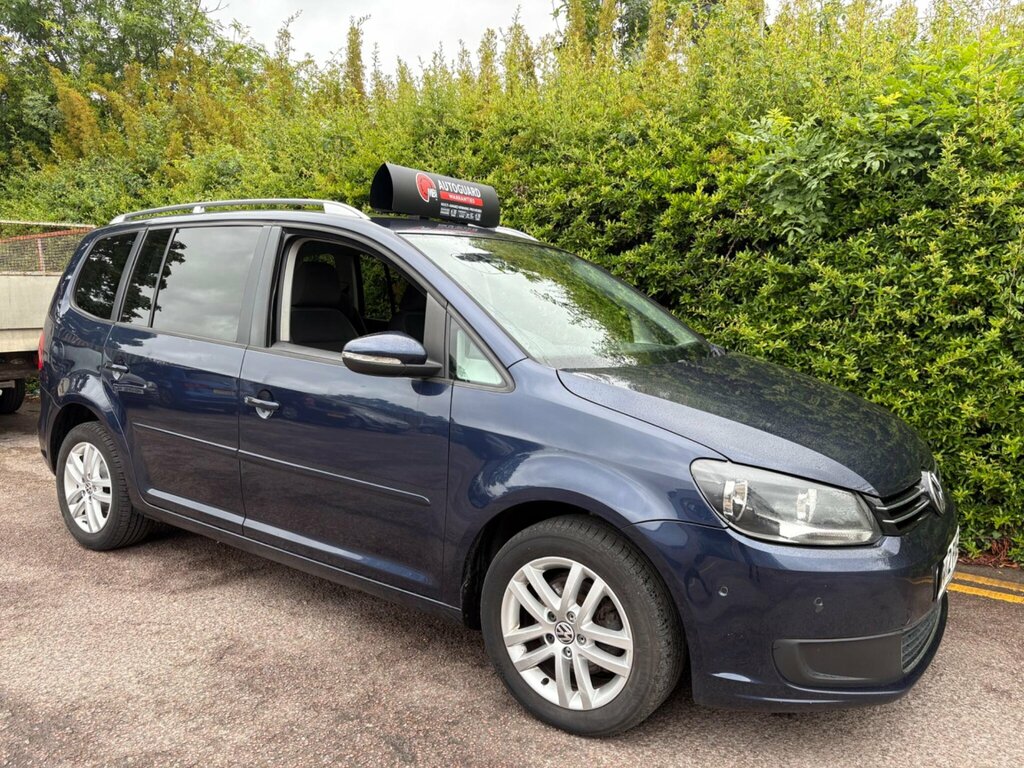 Volkswagen Touran 1.6 Tdi Se Euro 5 Blue #3