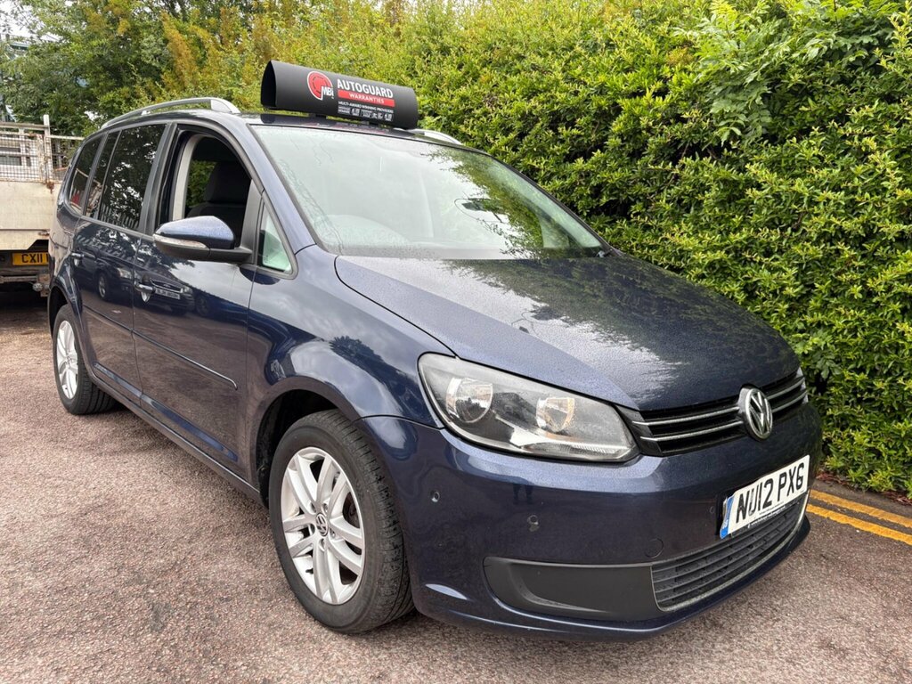 Volkswagen Touran 1.6 Tdi Se Euro 5 Blue #4