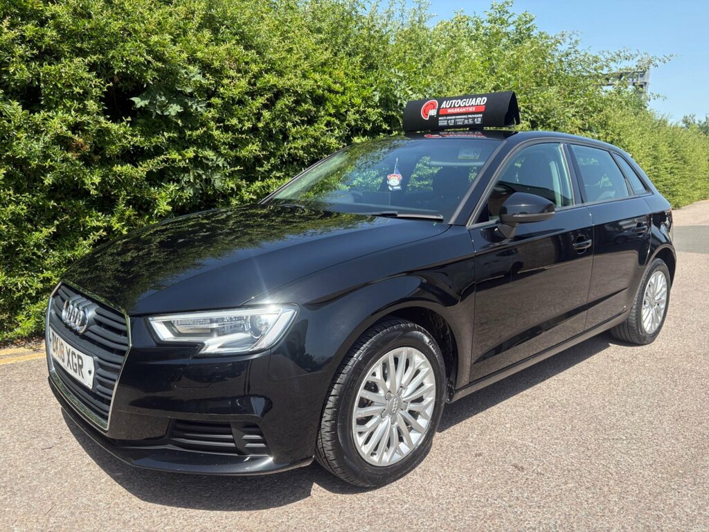 Audi A3 1.6 Tdi Se Technik Sportback Euro 6 Ss DK18XGR Black #2