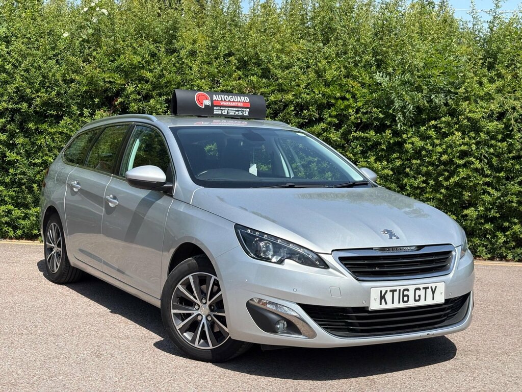 Peugeot 308 SW 1.6 Bluehdi Allure Euro 6 Ss Silver #2