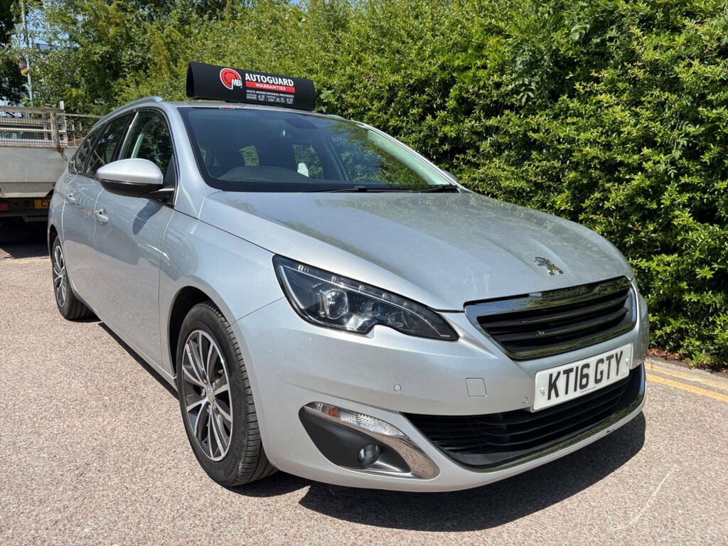 Peugeot 308 SW 1.6 Bluehdi Allure Euro 6 Ss Silver #4