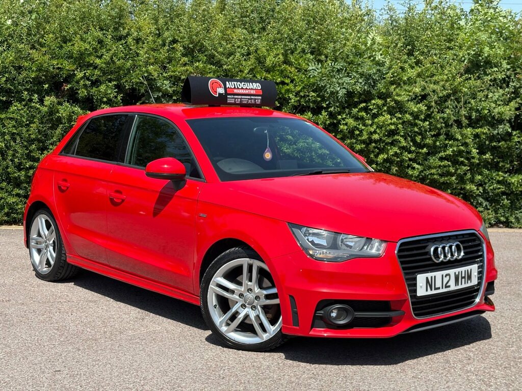 Audi A1 1.6 Tdi S Line Sportback Euro 5 Ss Red